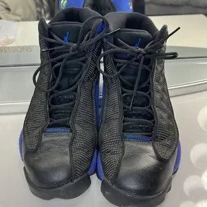 Jordan 13’s Royal blue and black Size 10.5 Without the Box Just need Clean?? Size 11.5 - Nike Air Jordan 13 Retro Hyper Royal Black  main image 2